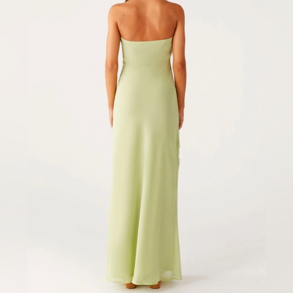 Peppermayo Sassafras Beaded Flower Strapless Maxi Dress - Picture 3 of 6